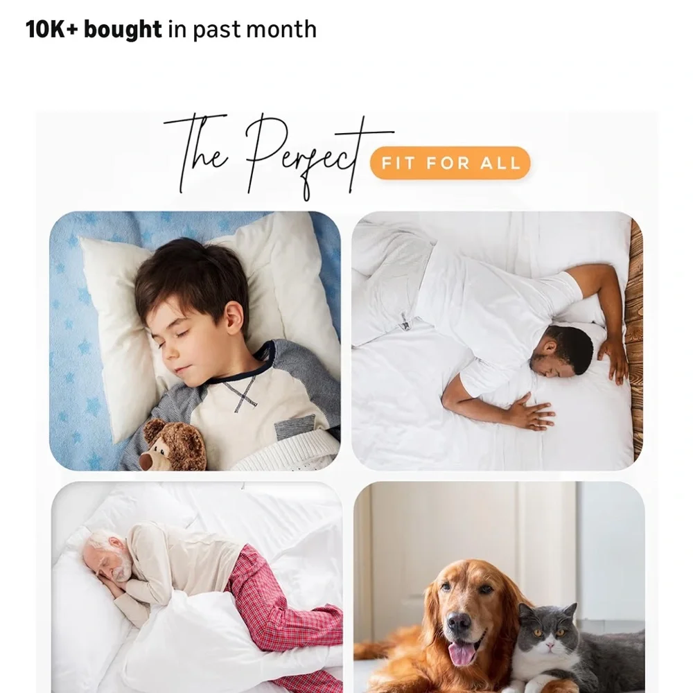 Blue Waterproof Bed Pads - Pack of 2